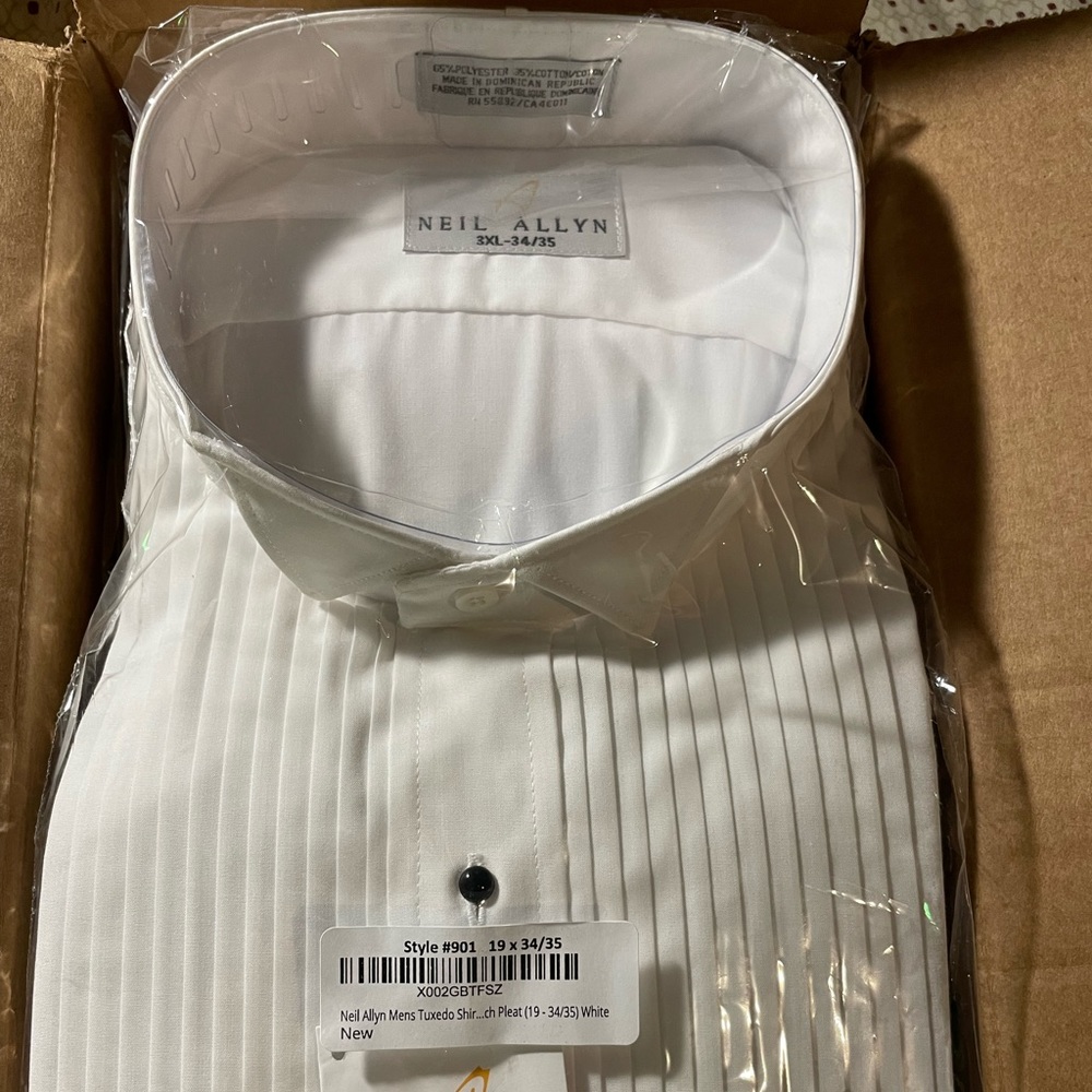 Neil Allyn 901 Tuxedo shirt